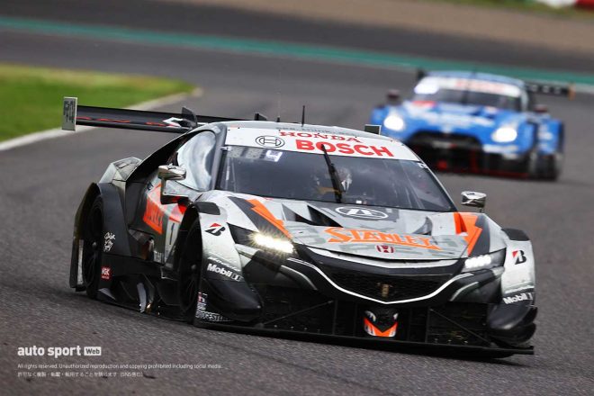 2021スーパーGT第3戦鈴鹿　STANLEY NSX-GT（山本尚貴／牧野任祐）