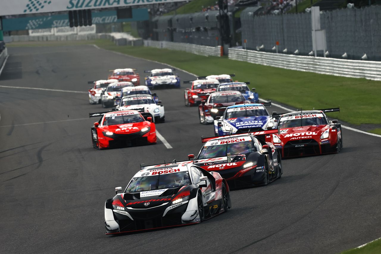 2021スーパーGT第3戦鈴鹿　Modulo NSX-GT（伊沢拓也／大津弘樹）