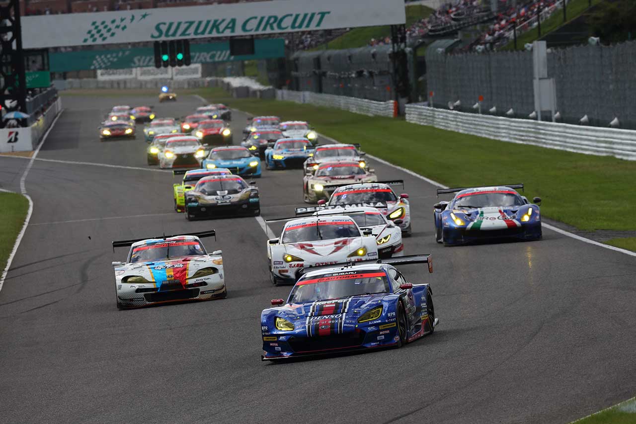 2021スーパーGT第3戦鈴鹿　GT300クラスの決勝スタート