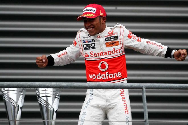 スパで4勝を記録するルイス・ハミルトンは2010年にマクラーレン在籍時にスパ初勝利を挙げている