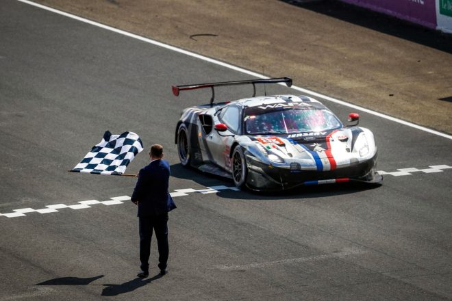 LMGTEアマクラス優勝車、AFコルセの83号車フェラーリ488 GTE Evo