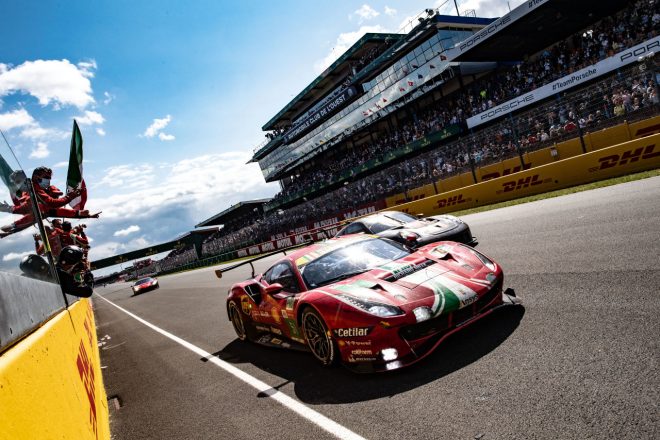 LMGTEプロクラスウイナーとなったAFコルセの51号車フェラーリ488 GTE Evo