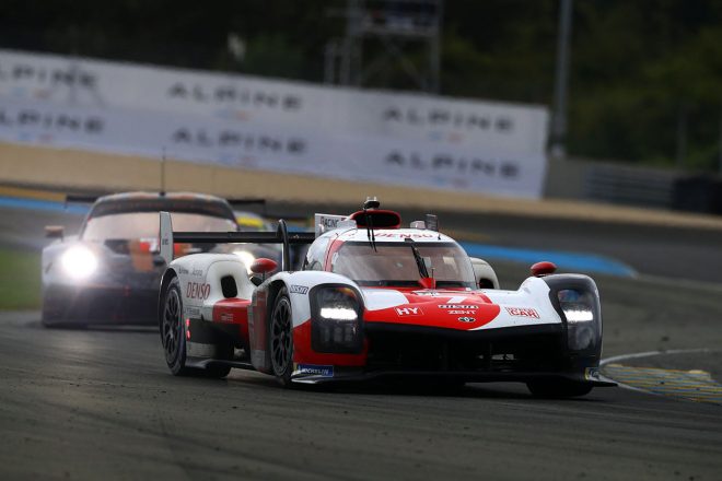 2021年のル・マン24時間レースを制した7号車GR010ハイブリッド