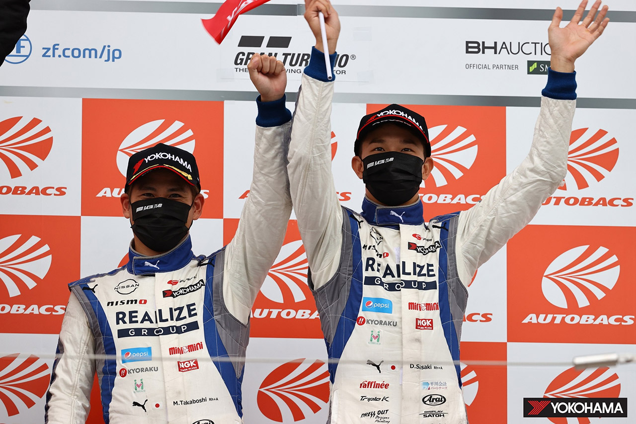 2021スーパーGT第3戦鈴鹿　高星明誠／佐々木大樹（リアライズコーポレーション ADVAN GT-R）