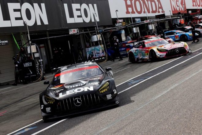 2021スーパーGT第3戦鈴鹿　LEON PYRAMID AMG（蒲生尚弥／菅波冬悟）