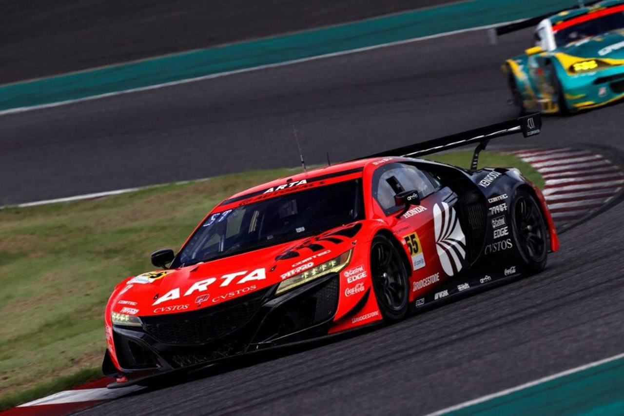 2021スーパーGT第3戦鈴鹿　ARTA NSX GT3（高木真一／佐藤蓮）