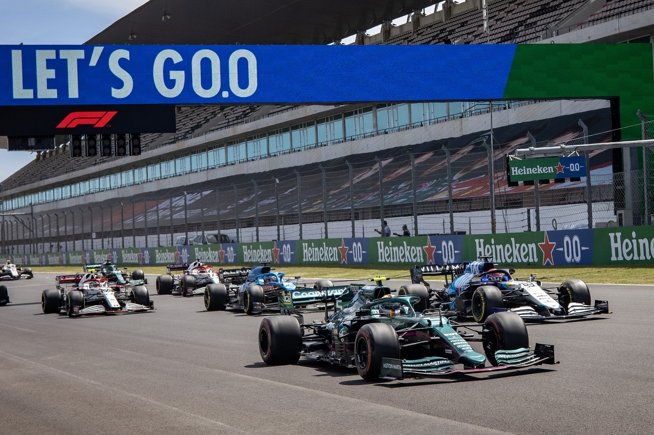 2021年F1ポルトガルGP　セバスチャン・ベッテル（アストンマーティン）