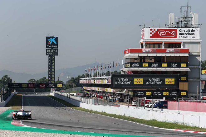 2019年7月、WECの2019／20シーズン開幕を前にスペイン・バルセロナで開催されたWECの公式テスト“プロローグ”の様子