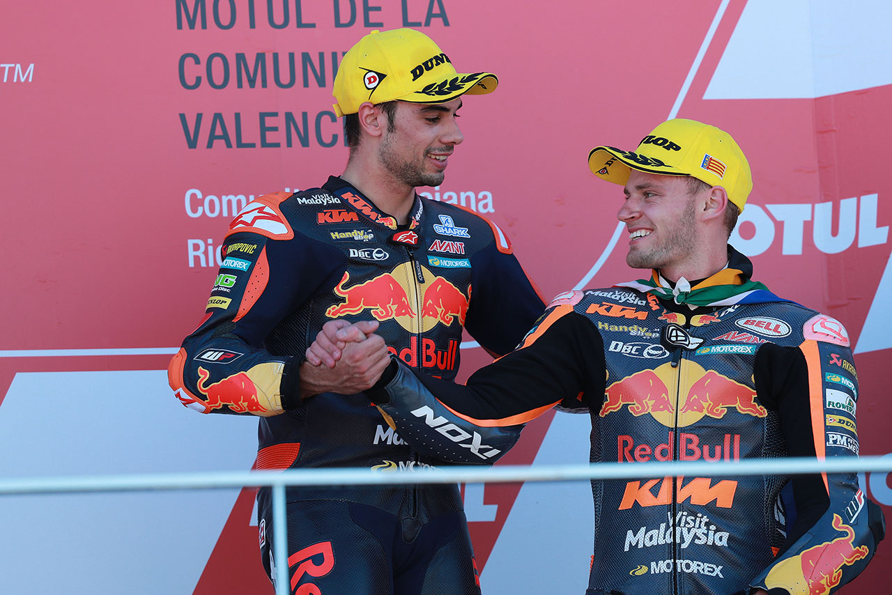 ミゲール・オリべイラとブラッド・ビンダー