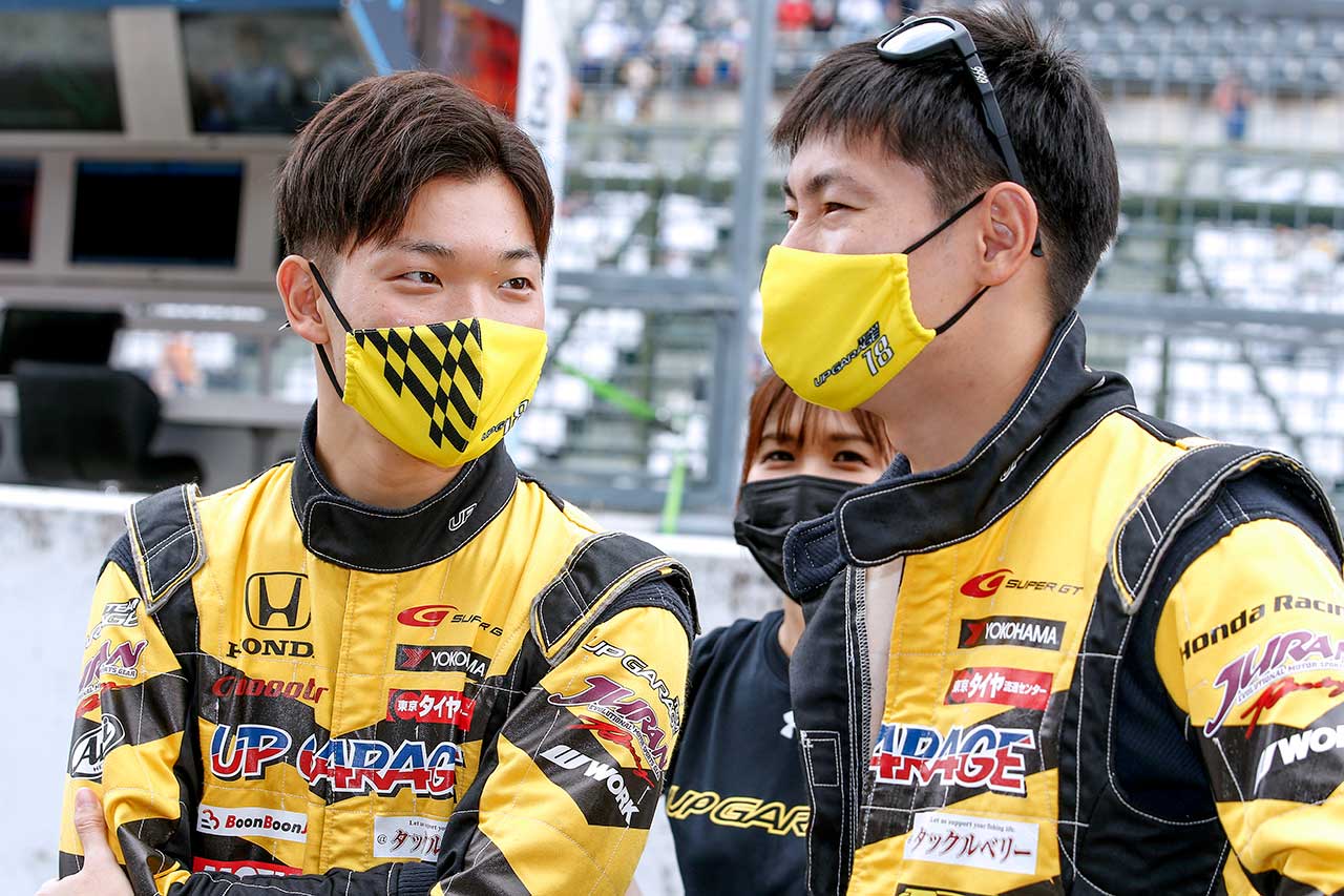 2021スーパーGT第3戦鈴鹿　名取鉄平／小林崇志（UPGARAGE NSX GT3）