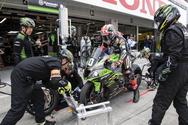 2019年鈴鹿8耐：ジョナサン・レイ（Kawasaki Racing Team Suzuka 8H）