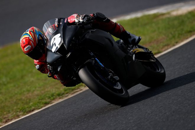作本輝介（Astemo Honda Dream SIR）／2021年全日本ロード 岡山公開テスト1日目