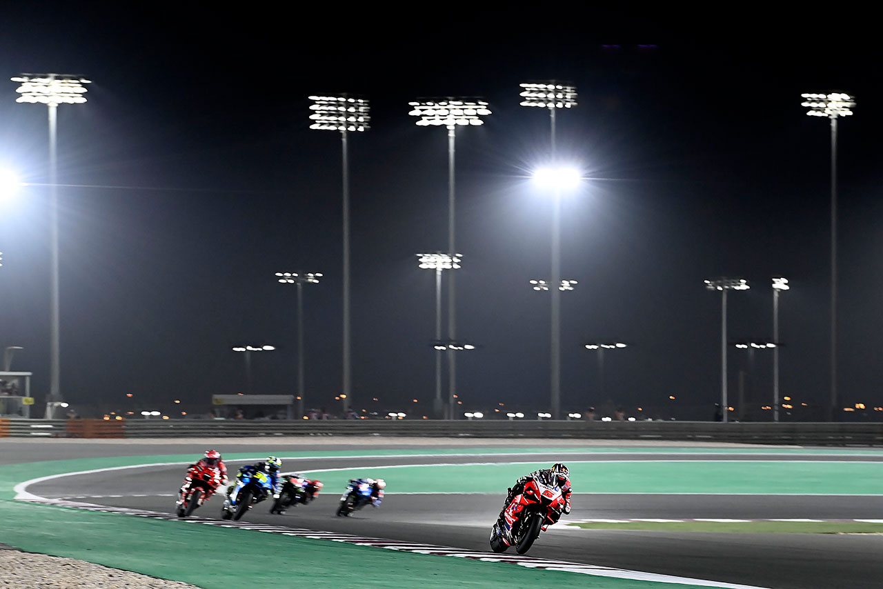 2021MotoGP：カタールのロサイル・インターナショナル・サーキット