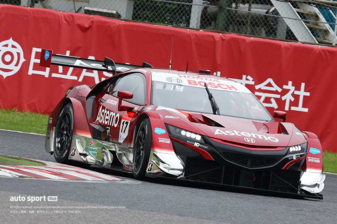 2021スーパーGT第3戦鈴鹿　Astemo NSX-GT（塚越広大／ベルトラン・バゲット）