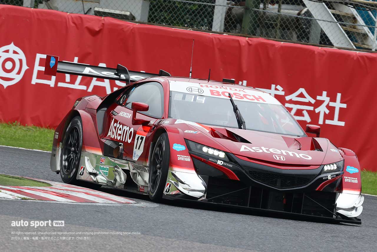 2021スーパーGT第3戦鈴鹿　Astemo NSX-GT（塚越広大／ベルトラン・バゲット）