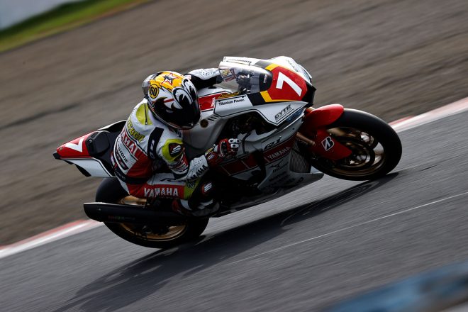 中須賀克行（YAMAHA FACTORY RACING TEAM）／2021年全日本ロード 岡山公開テスト2日目