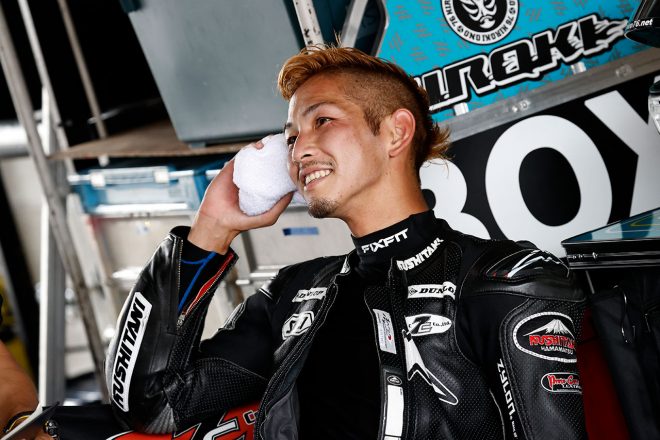 尾野弘樹（P.MU 7C GALE SPEED）／2021年全日本ロード 岡山公開テスト2日目