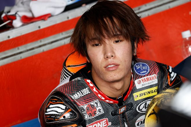 岡本裕生（bLUcRUニトロレーシング51YAMAHA）／2021年全日本ロード 岡山公開テスト2日目