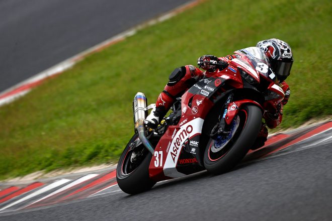 渡辺一馬（Astemo Honda Dream SI Racing）／2021年全日本ロード 岡山公開テスト2日目