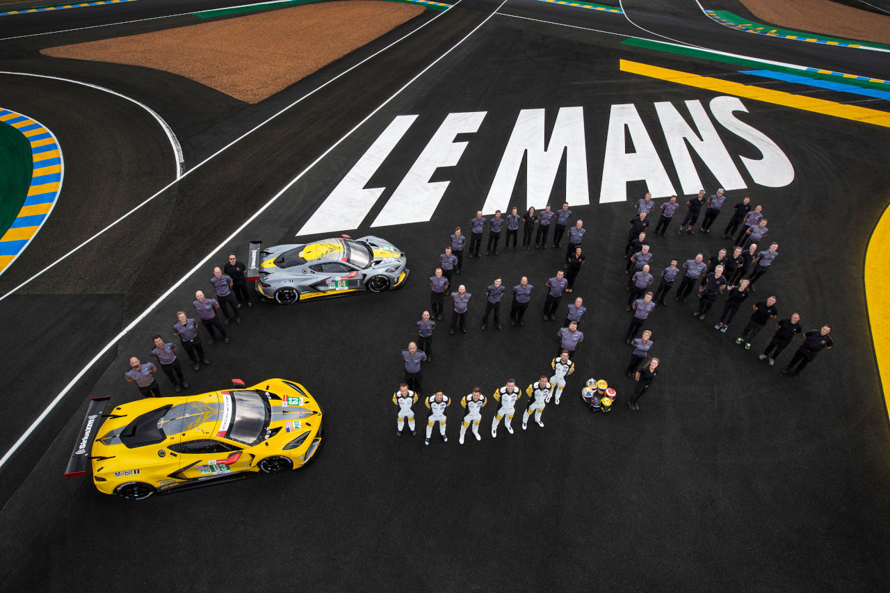 第89回ル・マン24時間レースに出場したコルベット・レーシング