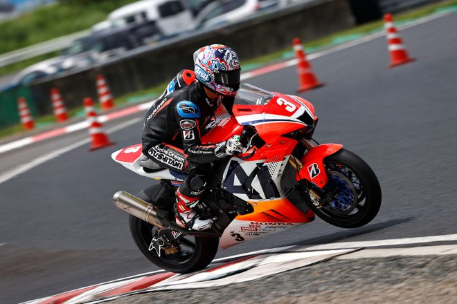 濱原颯道（Honda Dream RT 桜井ホンダ）／2021年全日本ロード 岡山公開テスト2日目