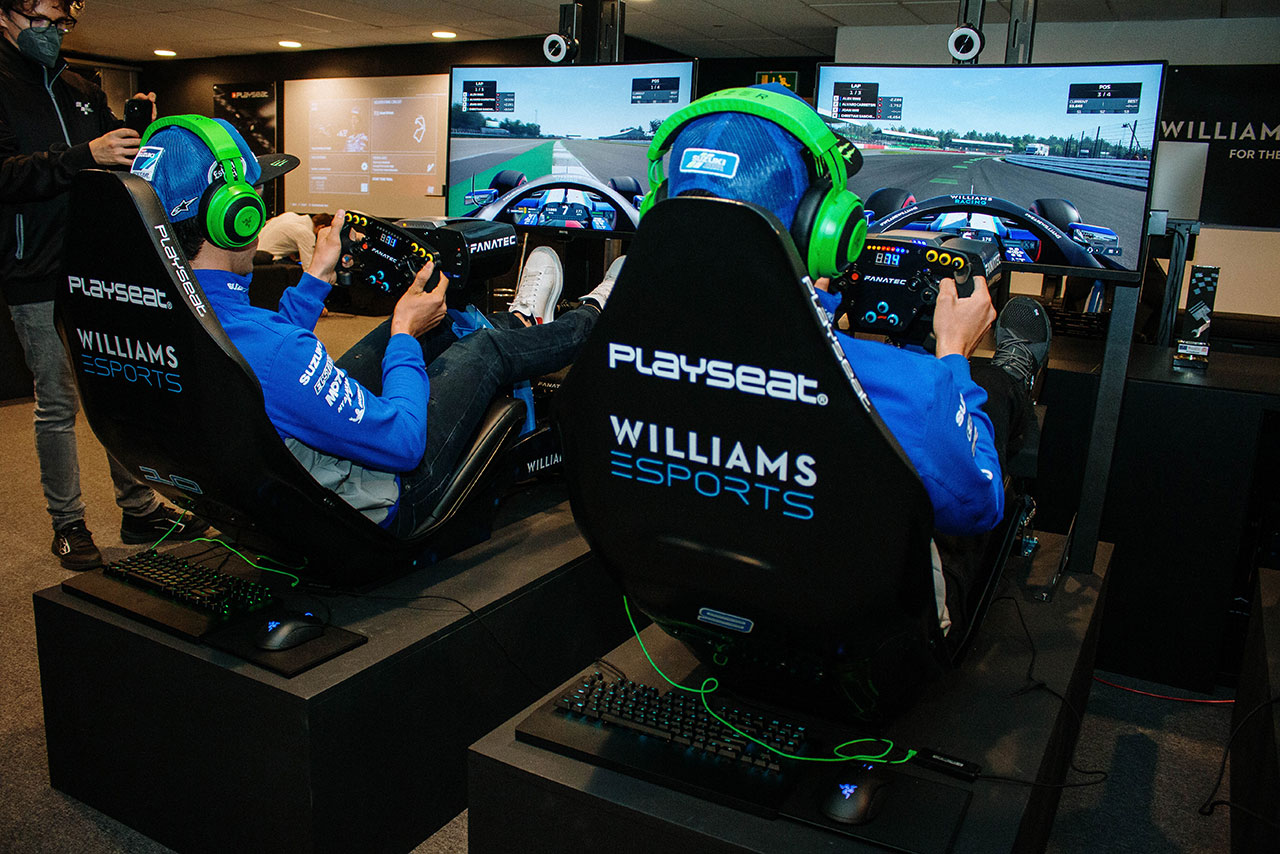 eスポーツでシミュレーションレースを実施。F1マシンでシルバーストンを走行した