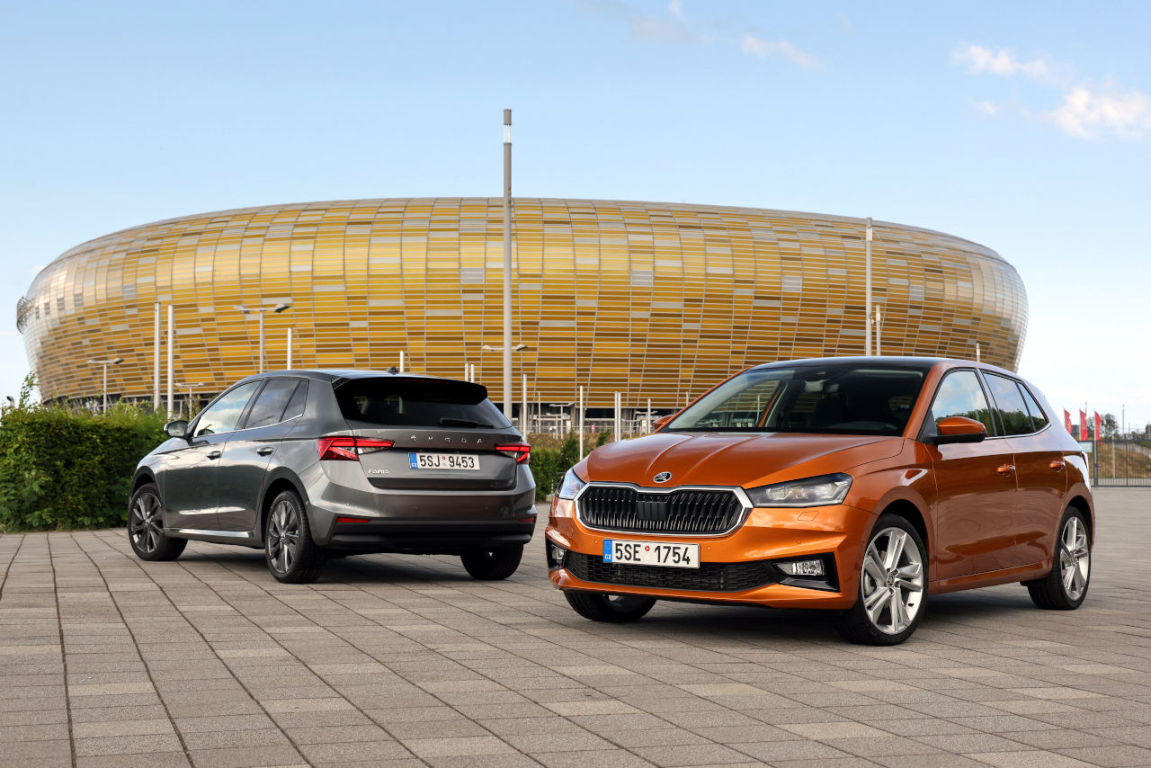 2021年5月にワールドプレミアされた4代目シュコダ・ファビア