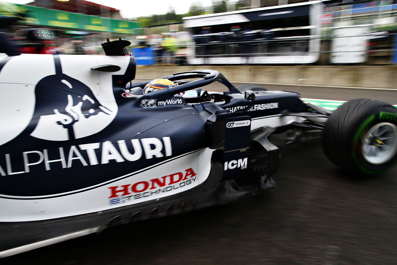 角田裕毅（アルファタウリ・ホンダ）