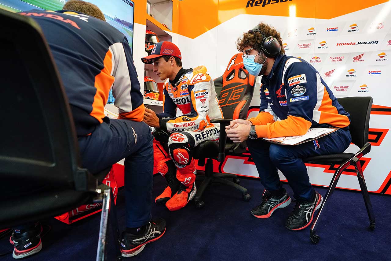2021年MotoGP第12戦イギリスGP　マルク・マルケス（レプソル・ホンダ・チーム）