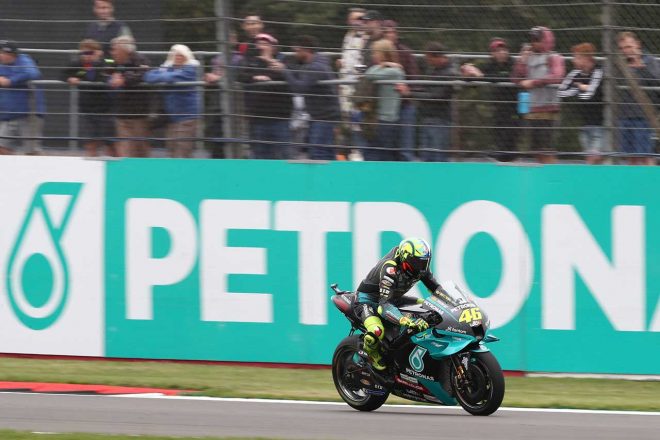 2021年MotoGP第12戦イギリスGP バレンティーノ・ロッシ(ペトロナス・ヤマハSRT)