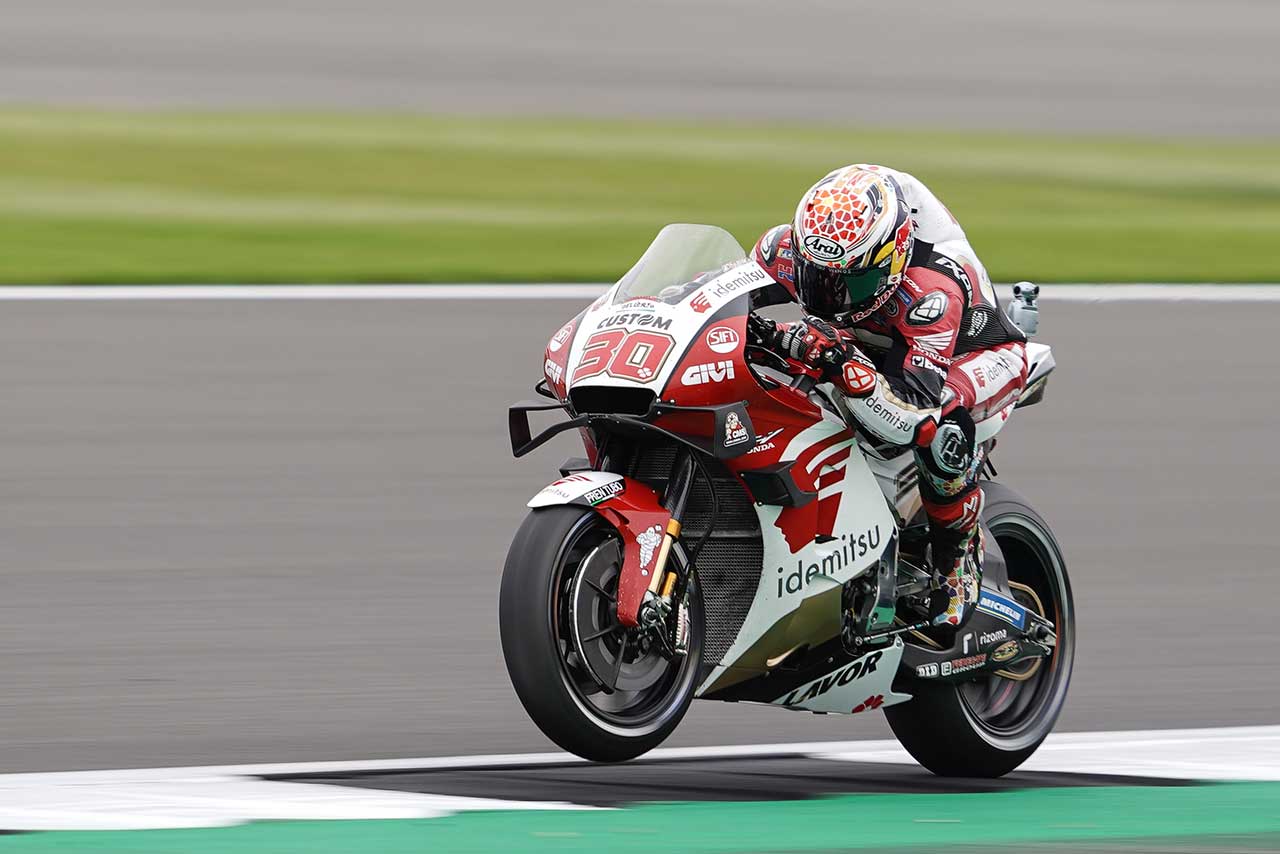 2021年MotoGP第12戦イギリスGP　中上貴晶（LCRホンダ・イデミツ）