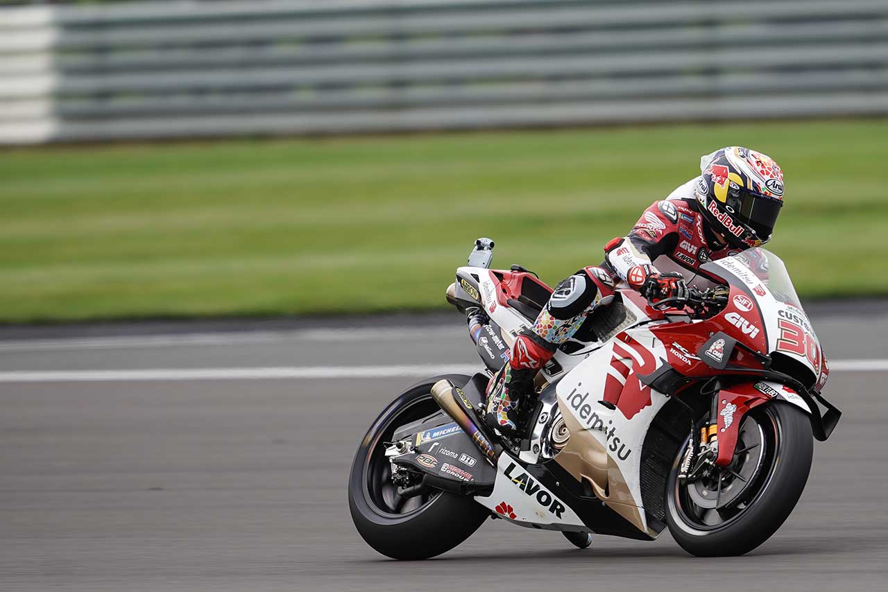 2021年MotoGP第12戦イギリスGP　中上貴晶（LCRホンダ・イデミツ）