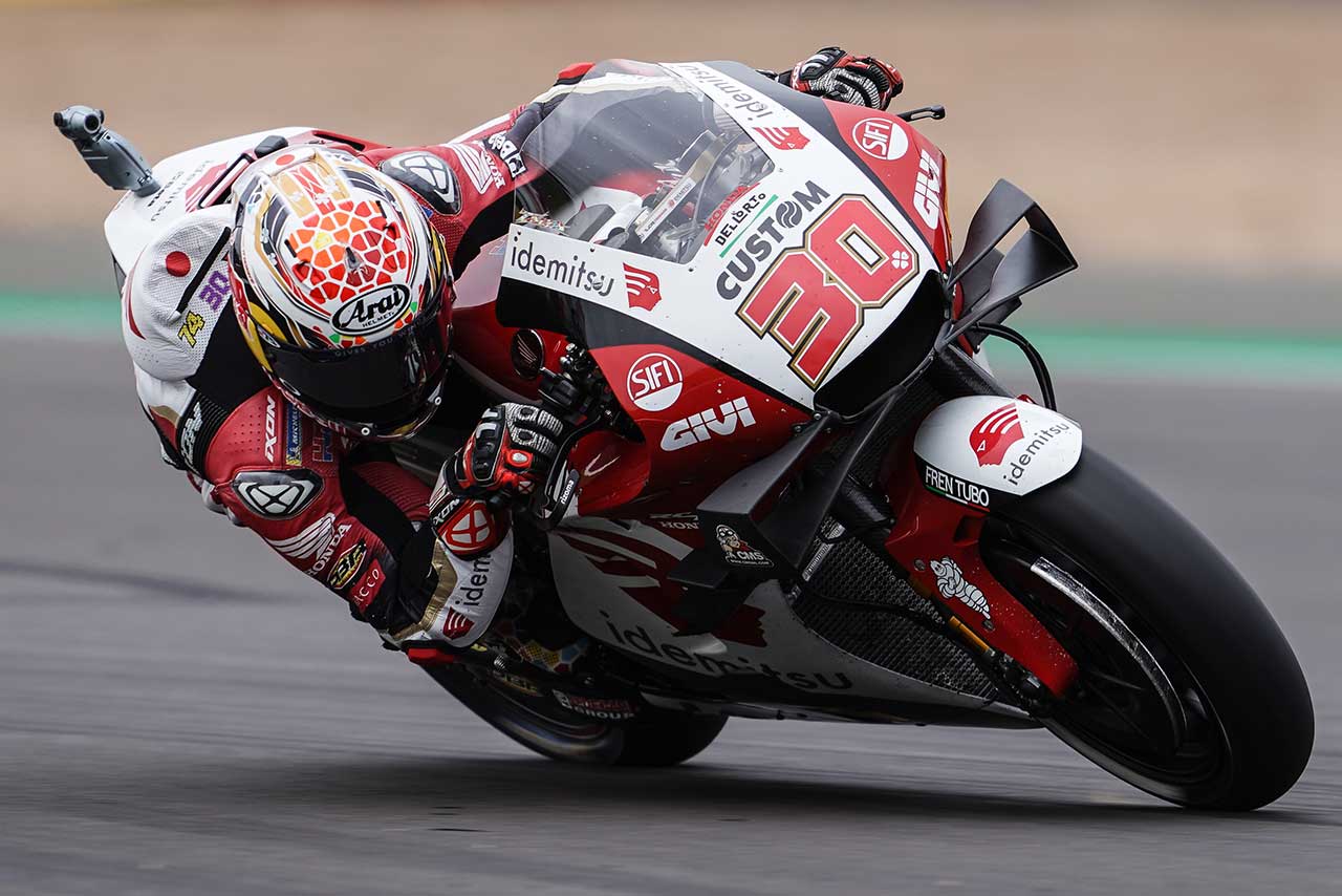 2021年MotoGP第12戦イギリスGP　中上貴晶（LCRホンダ・イデミツ）