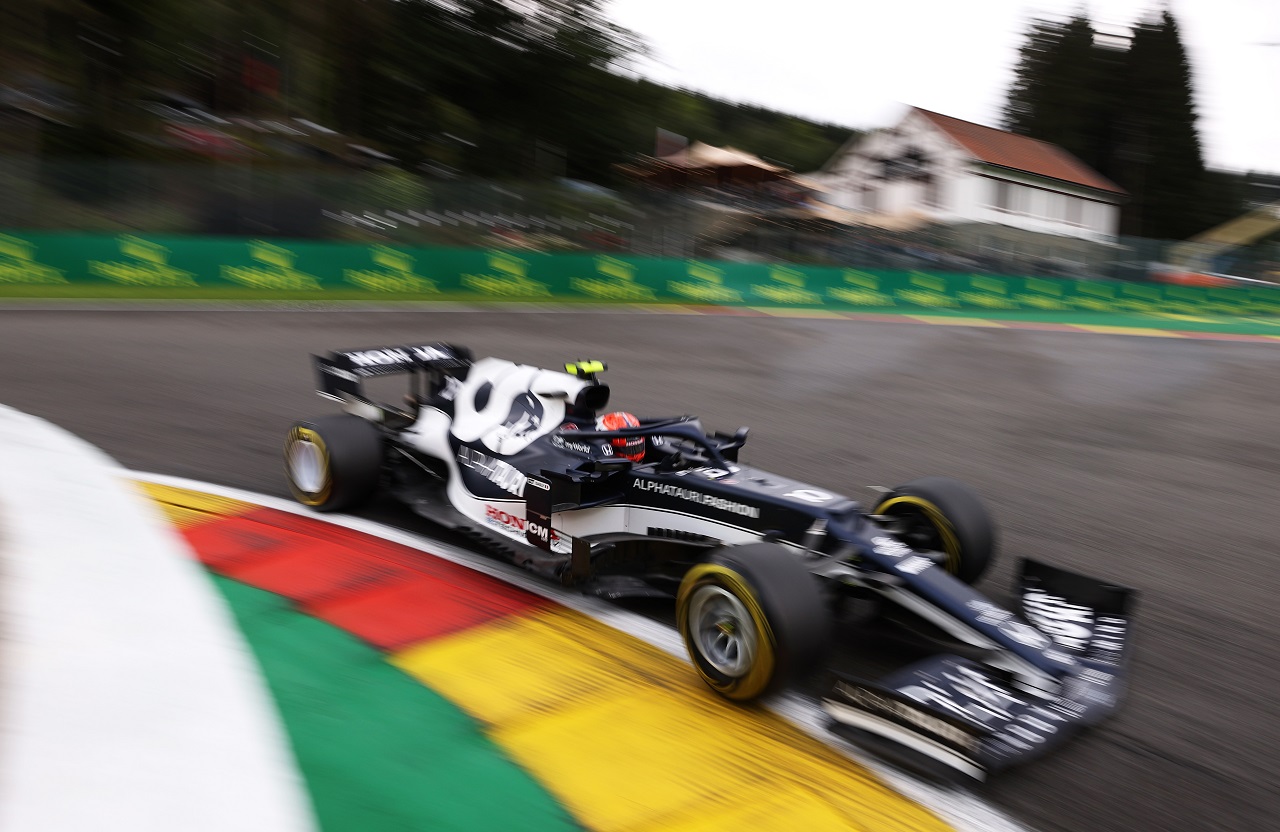 2021年F1第12戦ベルギーGP　ピエール・ガスリー（アルファタウリ・ホンダ）