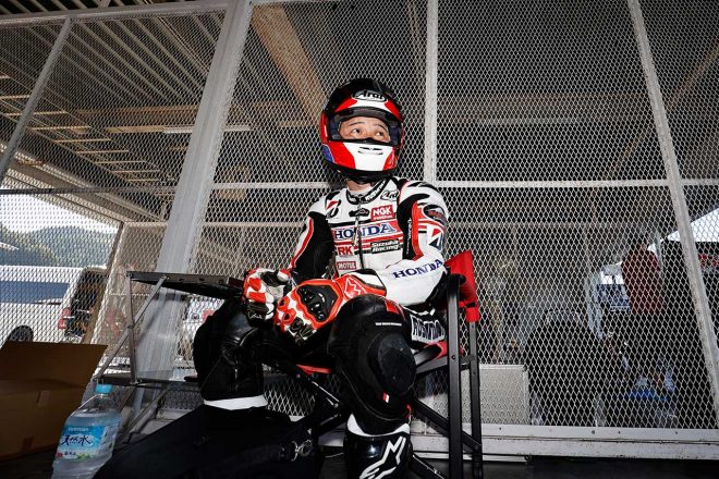 亀井雄大（鈴鹿レーシング）／2021年全日本ロード 岡山公開テスト3日目