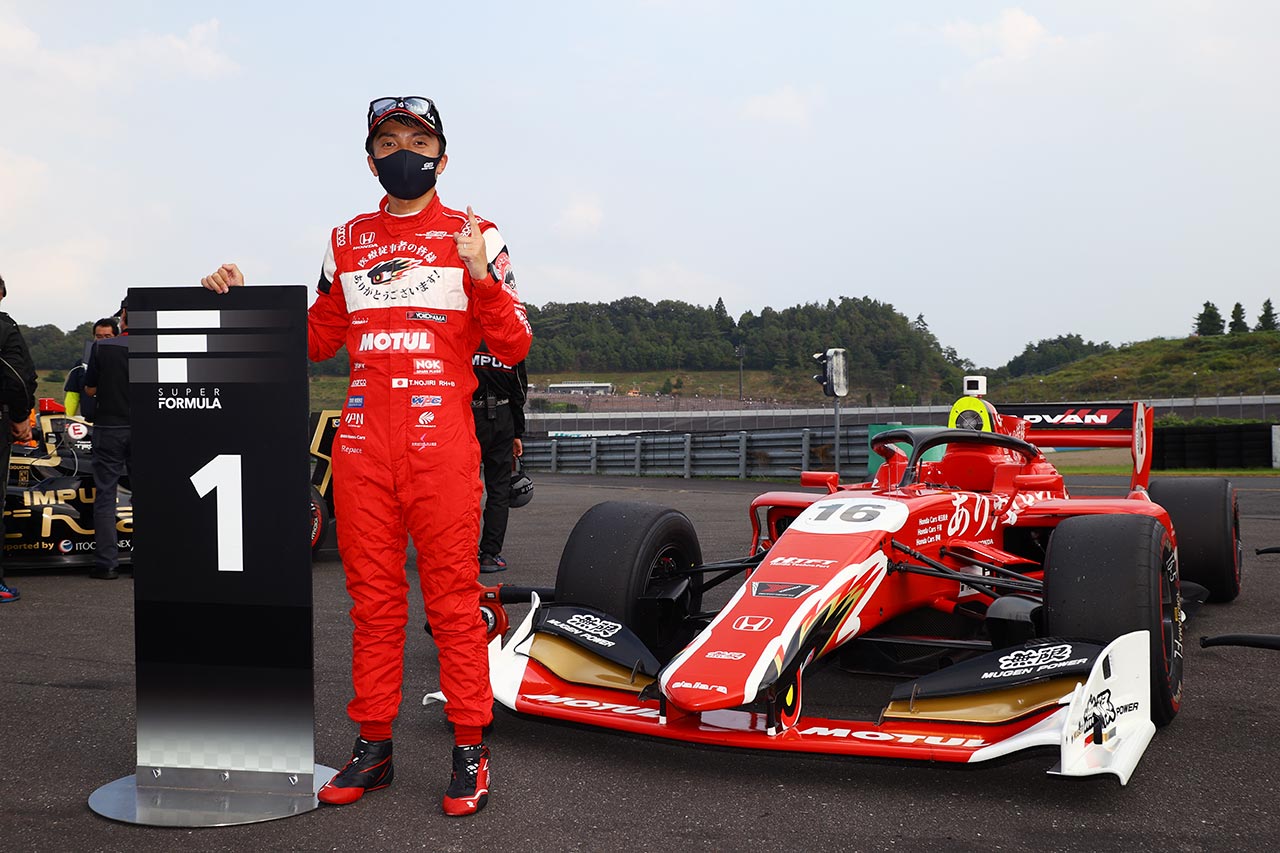 2021スーパーフォーミュラ第5戦もてぎ　野尻智紀（TEAM MUGEN）