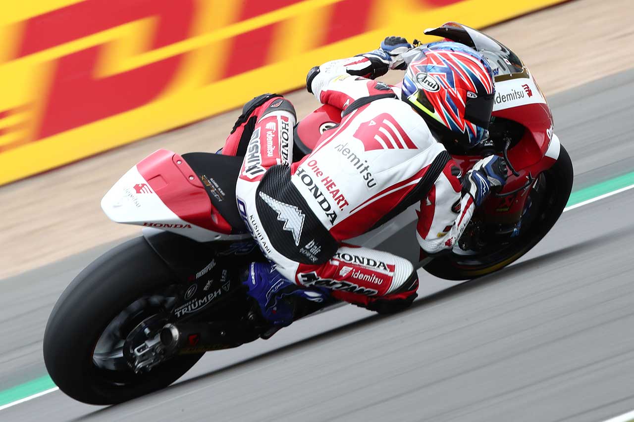 2021年MotoGP第12戦イギリスGP　Moto2クラス：小椋藍（IDEMITSU Honda Team Asia）