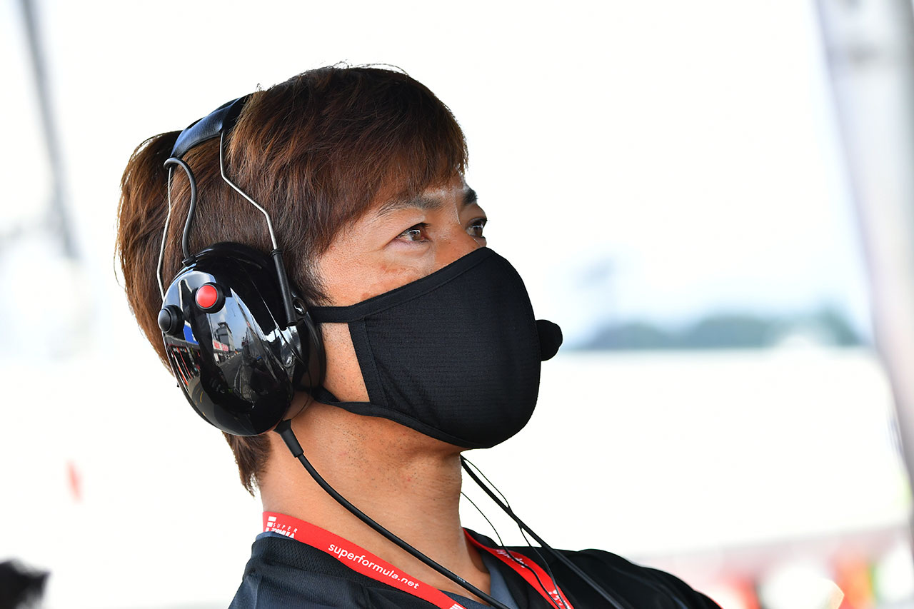 2021スーパーフォーミュラ第5戦もてぎ　立川祐路監督（P.MU/CERUMO・INGING）