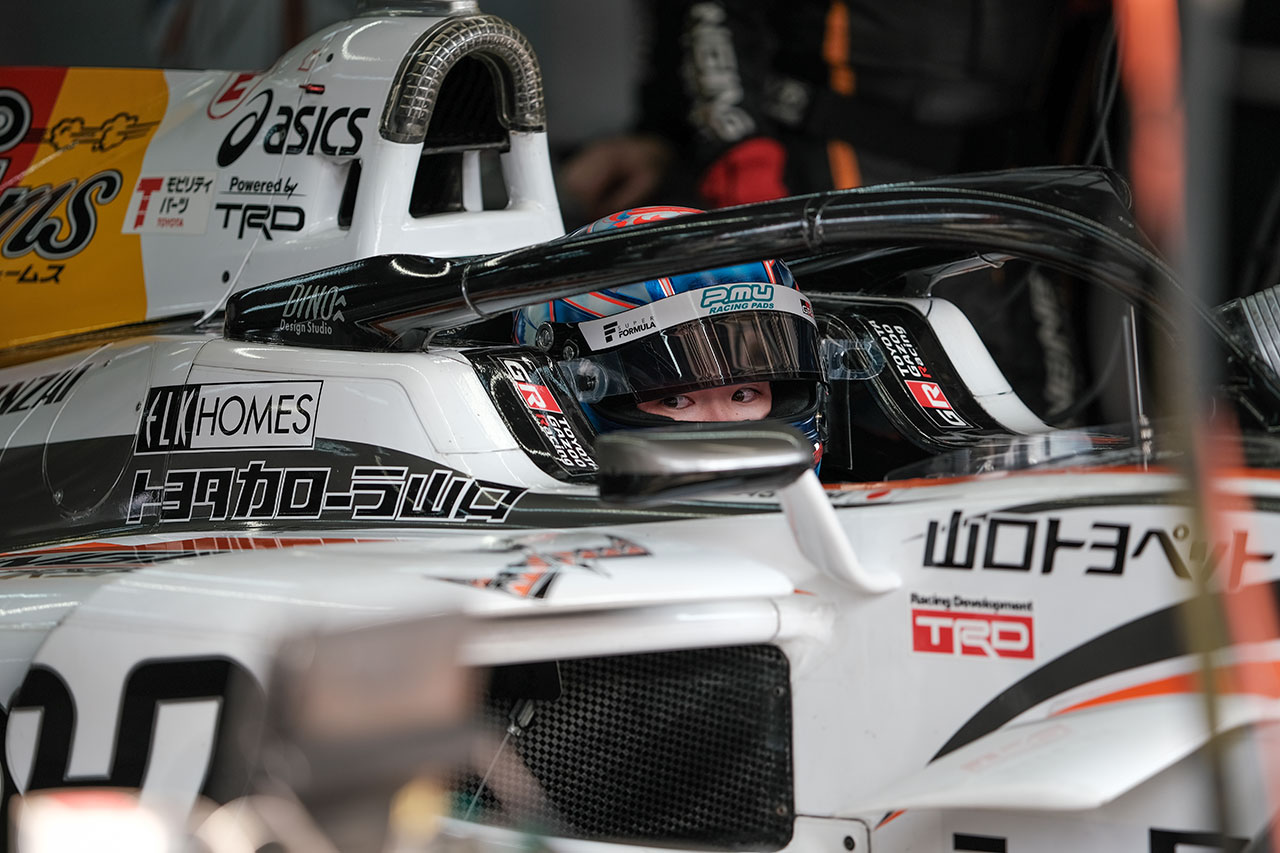 2021スーパーフォーミュラ第5戦もてぎ　阪口晴南（P.MU/CERUMO・INGING）