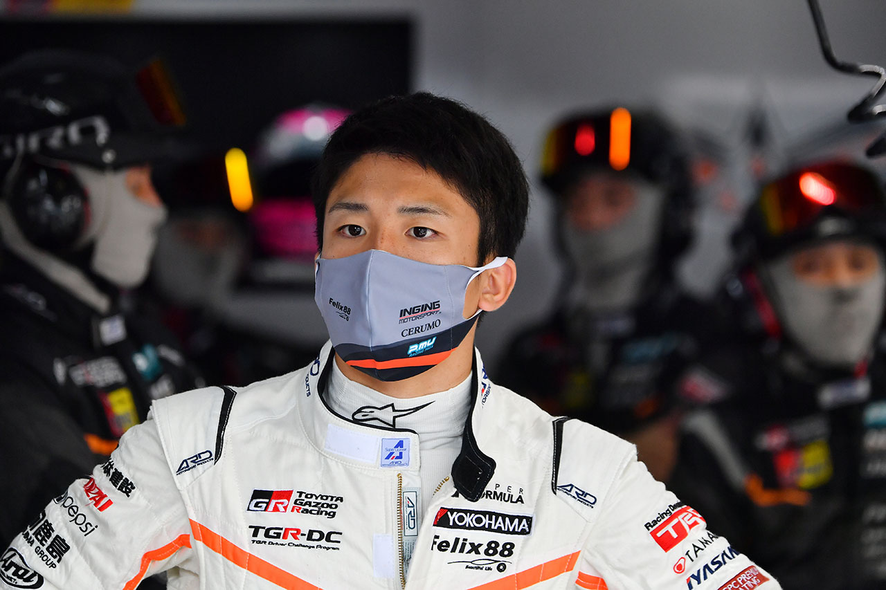 2021スーパーフォーミュラ第5戦もてぎ　坪井翔（P.MU/CERUMO・INGING）