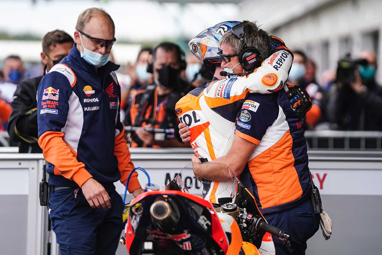 2021年MotoGP第12戦イギリスGP　ポル・エスパルガロ（レプソル・ホンダ・チーム）