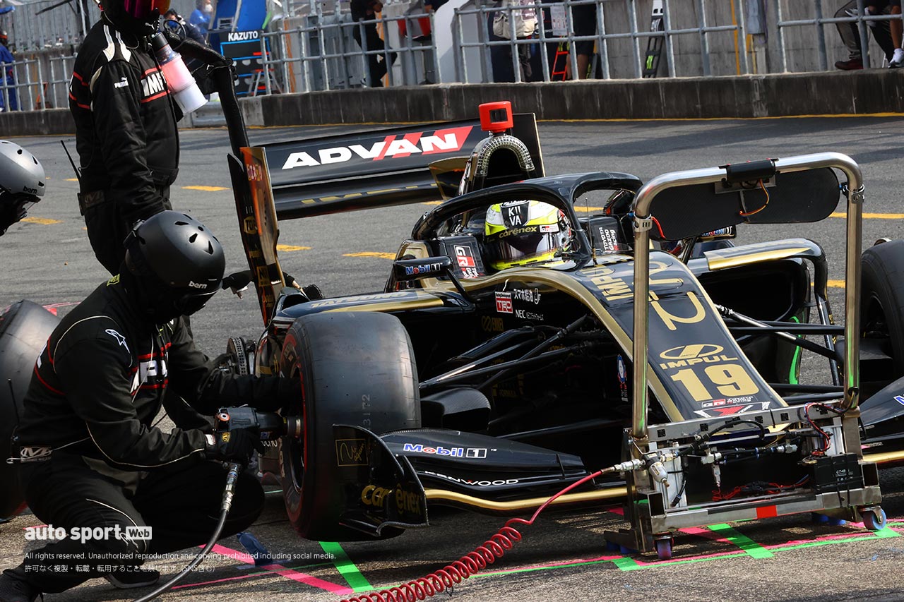 2021年スーパーフォーミュラ第5戦ツインリンクもてぎ　関口雄飛（carenex TEAM IMPUL）