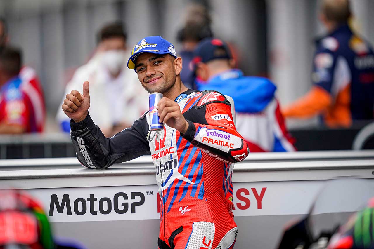 2021年MotoGP第12戦イギリスGP　ホルヘ・マルティン（プラマック・レーシング）