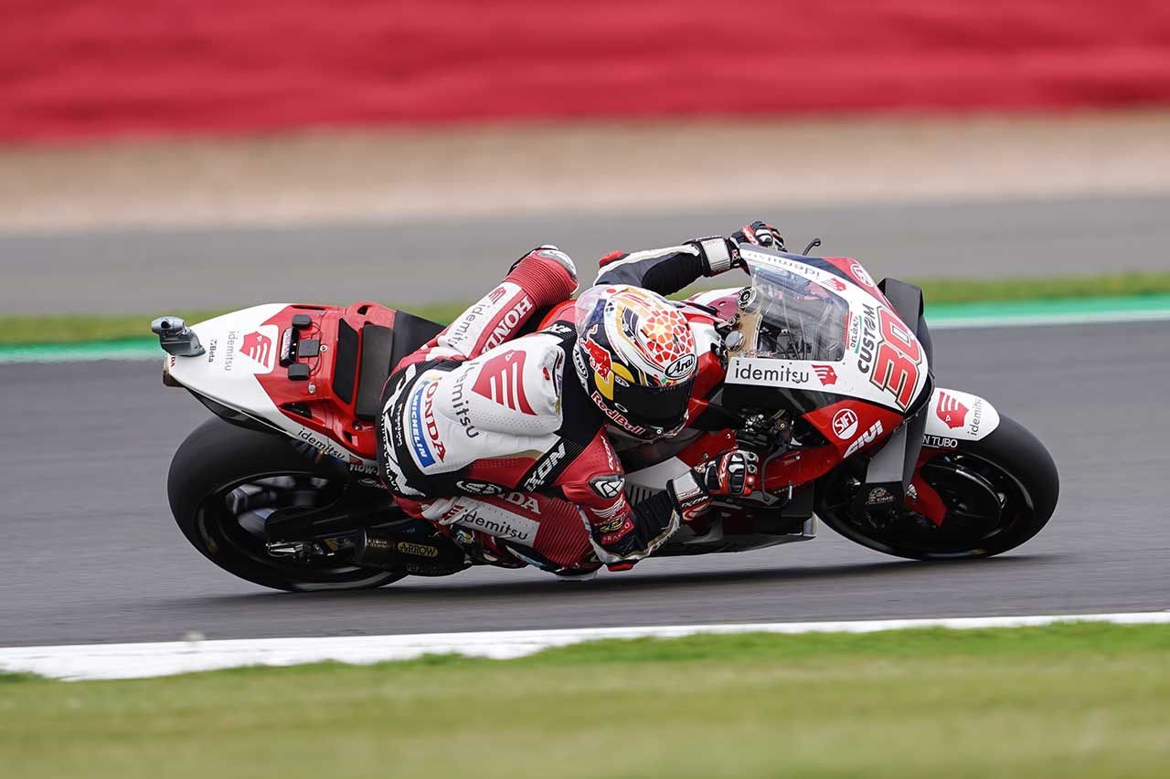 2021年MotoGP第12戦イギリスGP予選　中上貴晶（LCRホンダ・イデミツ）