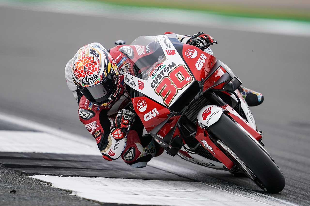 2021年MotoGP第12戦イギリスGP予選　中上貴晶（LCRホンダ・イデミツ）