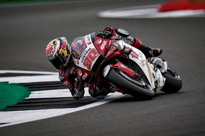 2021年MotoGP第12戦イギリスGP予選　中上貴晶（LCRホンダ・イデミツ）
