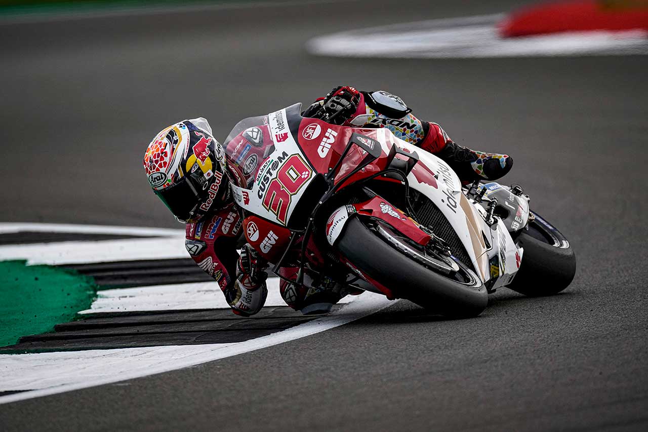 2021年MotoGP第12戦イギリスGP予選　中上貴晶（LCRホンダ・イデミツ）