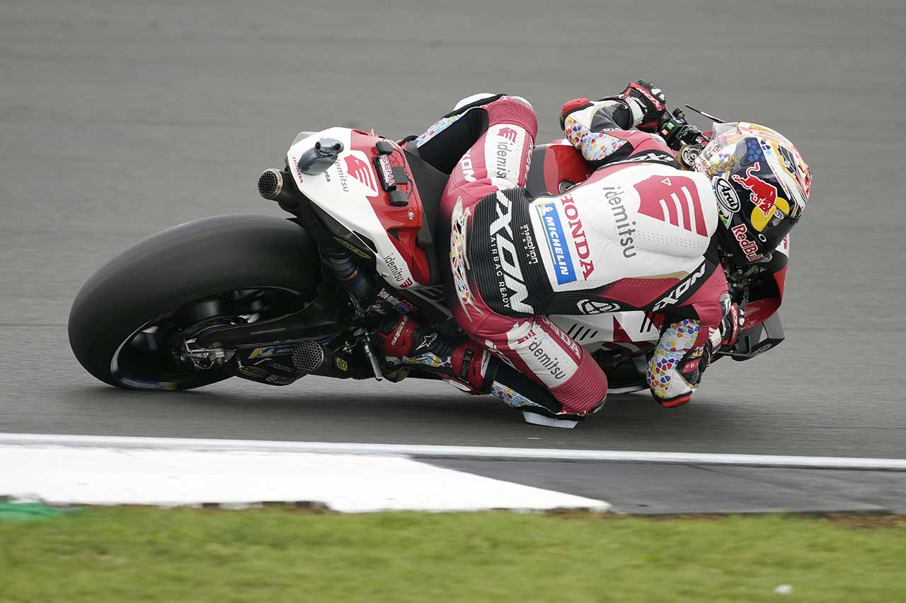 2021年MotoGP第12戦イギリスGP予選　中上貴晶（LCRホンダ・イデミツ）