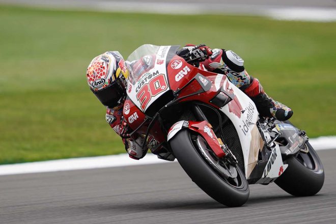 2021年MotoGP第12戦イギリスGP予選　中上貴晶（LCRホンダ・イデミツ）