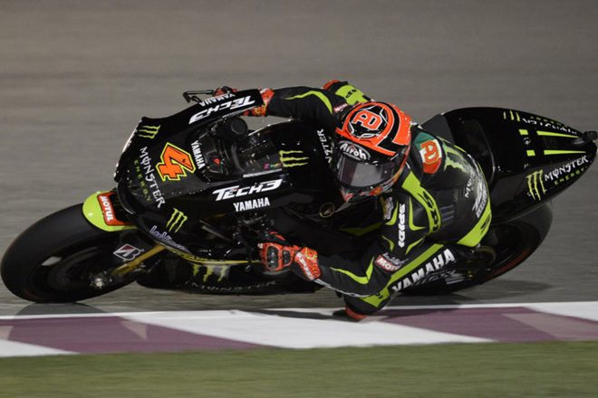 2012MotoGP：ヤマハYZR-M1を駆るアンドレア・ドヴィツィオーゾ（モンスター・ヤマハ・テック3）